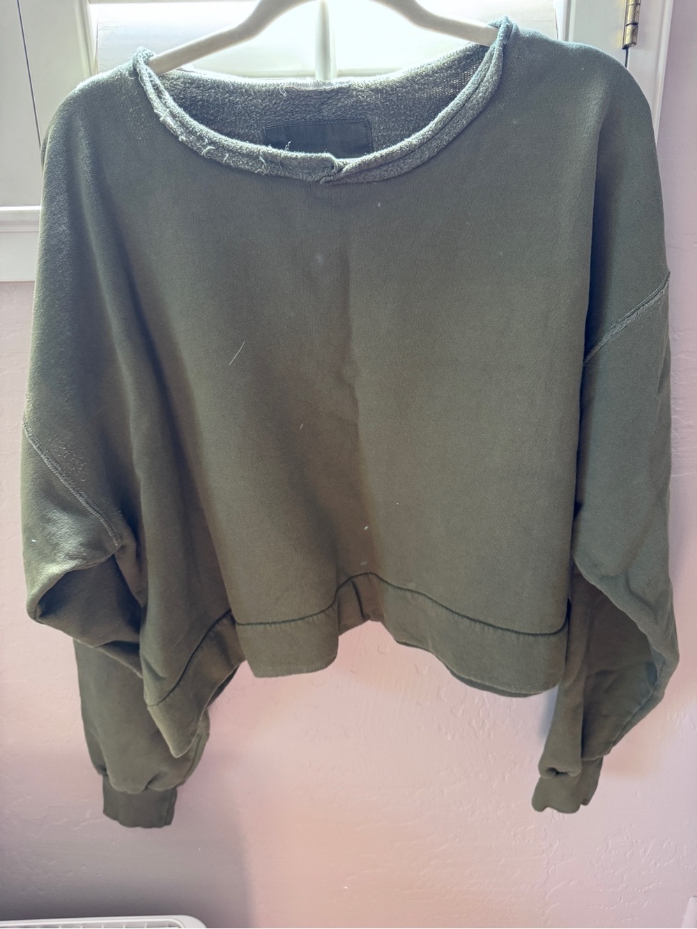 Rachel Comey Olive Green Crewneck Sweater